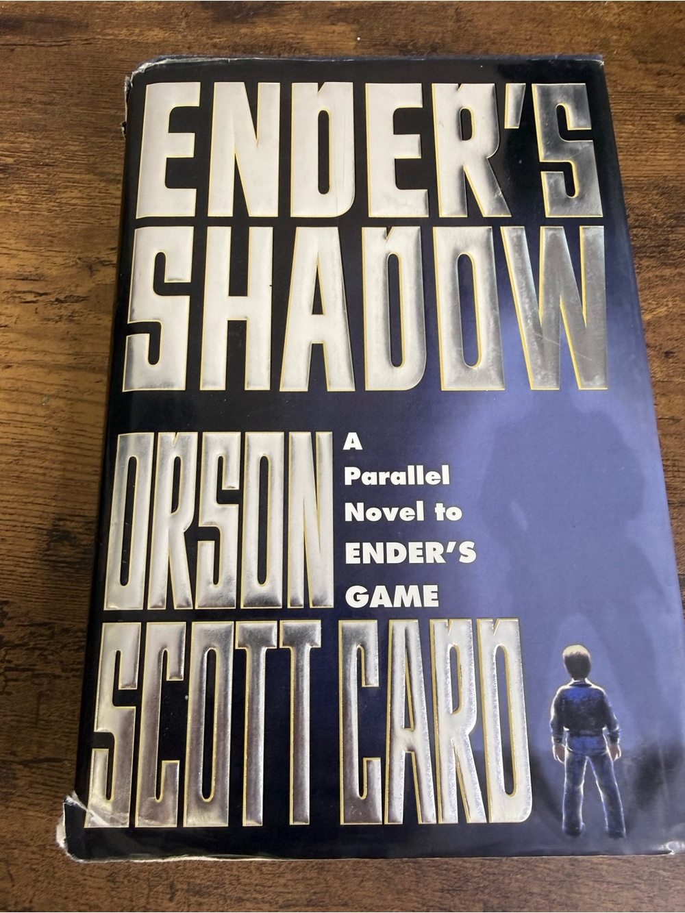 📚3 for $12📚 Ender's Shadow by Orson Scott Card Hardcover Book - Blue